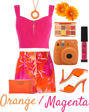 Orange and Magenta Mood