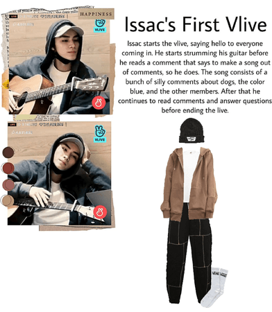 Issac’s first vlive