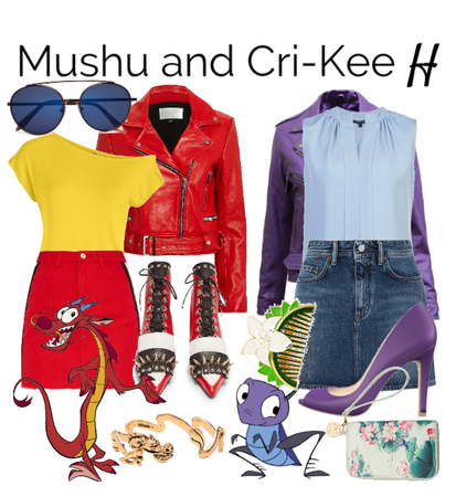 Mushu and Cri-Kee