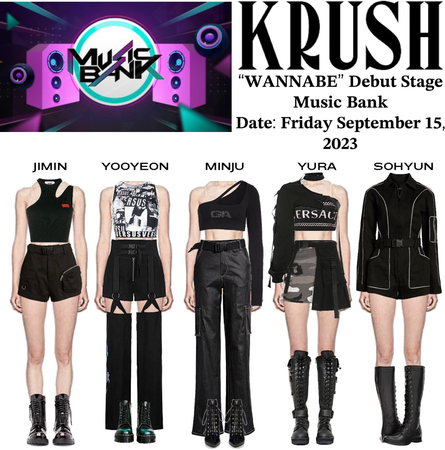 KRUSH “WANNABE” Music Bank Debut Stage