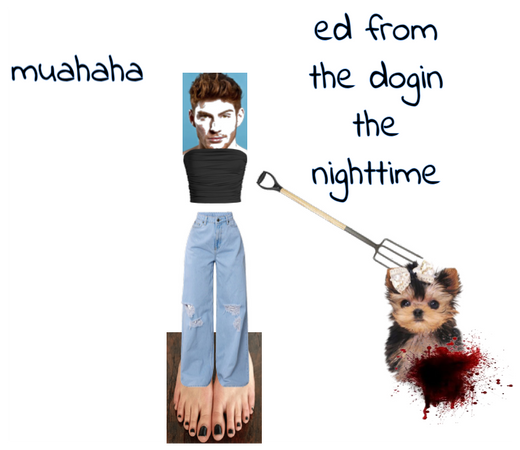 edd from the dog in nightmtime for school