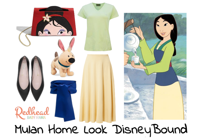 Mulan Home Look Disneybound
