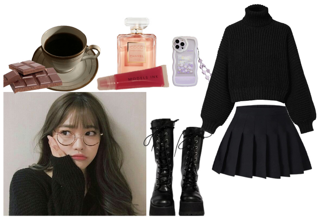 Korean Girl's Outfit with additional props