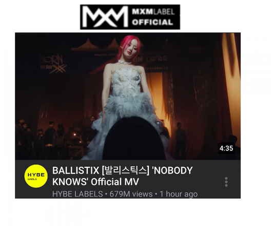 BALLISTIX 발리스틱스 "NOBODY KNOWS" Official MV