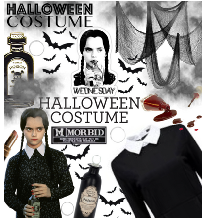 Halloween Challenge ~ Wednesday Addams