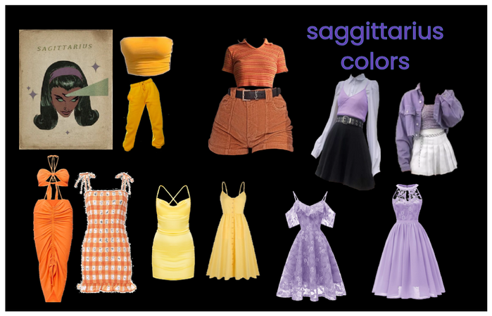 saggittarius colors and what i would wear