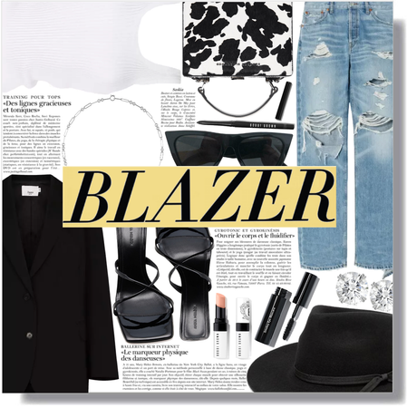 blazer & jeans 🖤