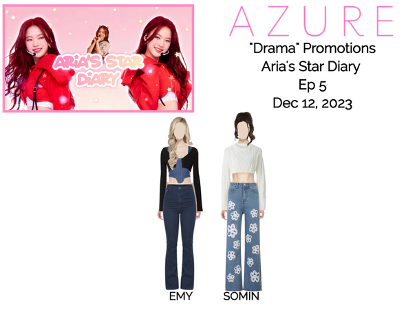 AZURE(하늘빛) EMY & SOMIN on Aria's Star Diary Ep 5