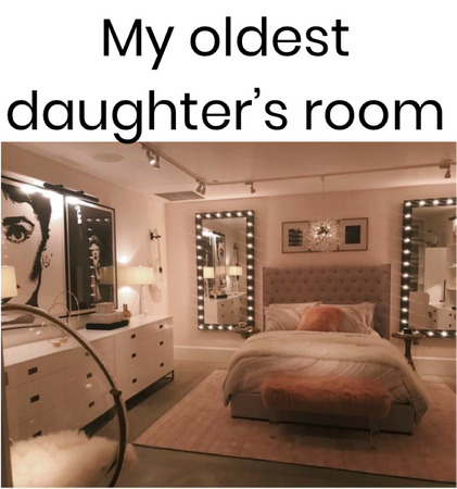 oldest daughter room