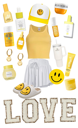 Casual Yellow Preppy Outfit! ⭐️💛🌻