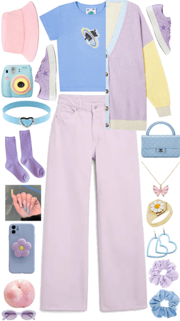she’s obsessed with pastels.
