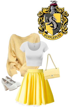 Hufflepuff house as an outfit
