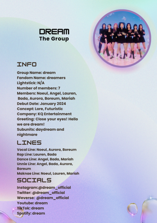 dream (꿈) Group Intro