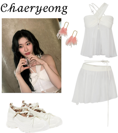 chaeryeong solo mv outfit- mine
