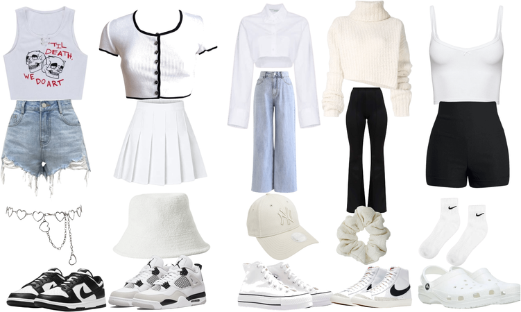 Pick your outfit! | white edition me: 1124