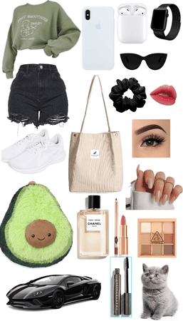 outfit cool green matcha
