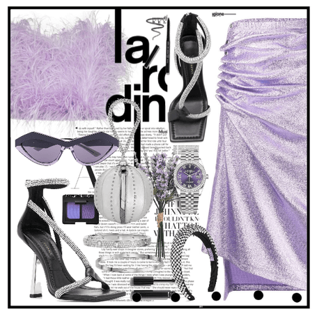 Purple glam