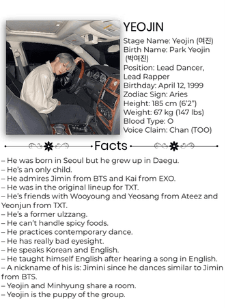 IN2U Facts: Yeojin