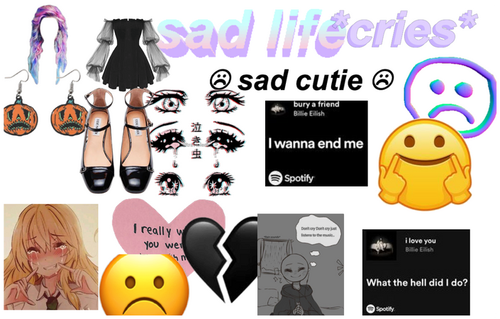 Sad Girls Club Moodboard