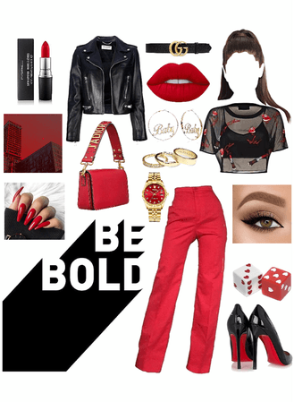 Bold in Red