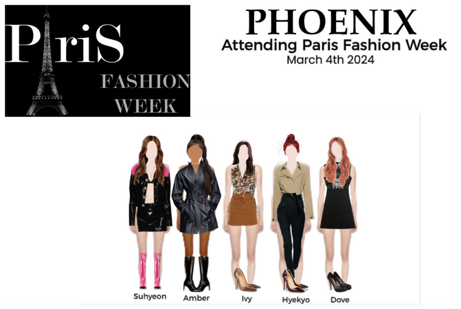 PHOENIX (피닉스) Attending Paris Fashion Week