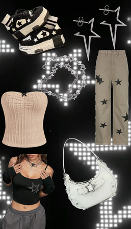 Y2K Star girl outfit