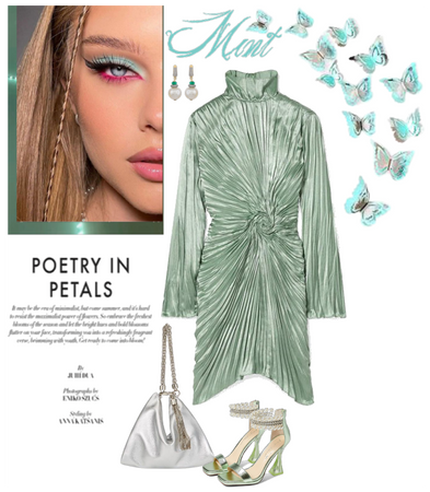Mint poetry in petals
