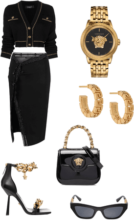 Versace and Black