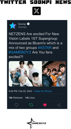 GAMEBOYZ(게임보이즈) - TWITTER SOOMPI NEWS