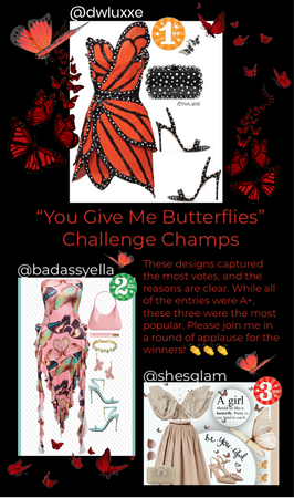 “You Give Me Butterflies” Challenge Champions
