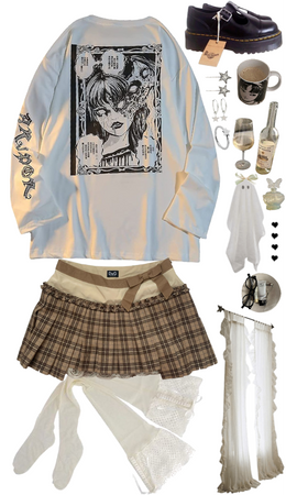 skirt and shirt