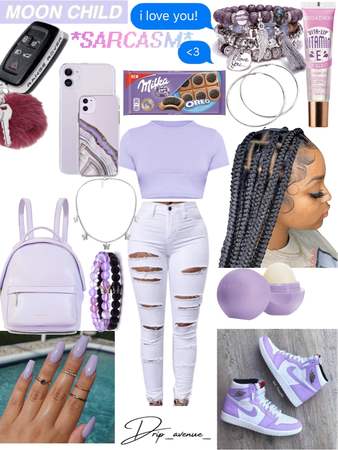 light purple outfit 💜💜