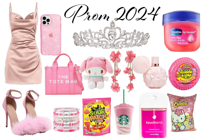 pink beach prom