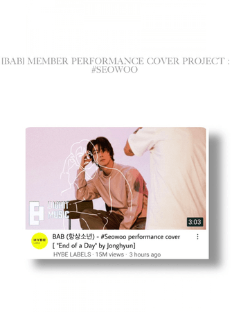BAB (항상소년) - Seowoo’s performance project
