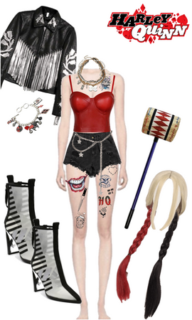 Harley Quinn Inspired Outfit