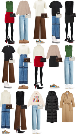 Christmas Capsule Wardrobe Outfits