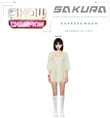 (사쿠라) SAKURA - [SHOW CHAMPION] 'EXPRESS MOON' | SPECIAL COMEBACK STAGE