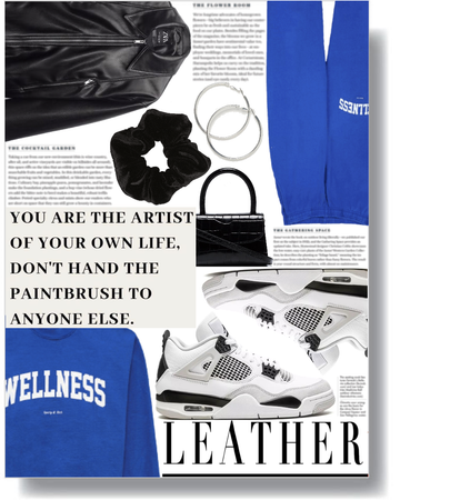 leather & sweats 💙