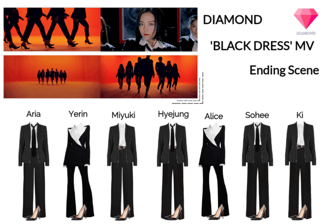 DIAMOND 'Black Dress' MV