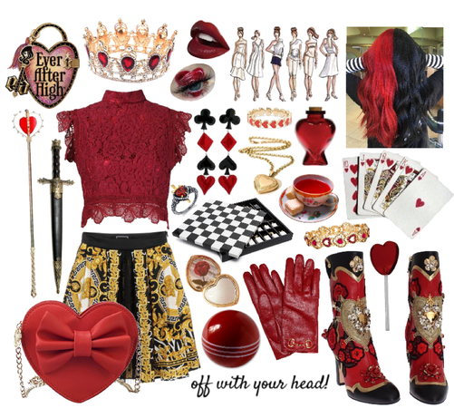 lizzie hearts | daughter of the queen of hearts