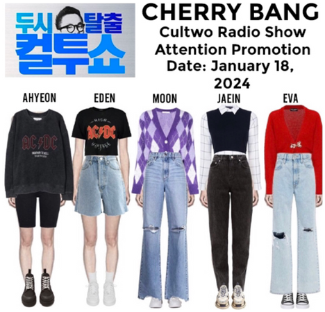 CHERRYBANG Cultwo Radio Show Attention Promotion