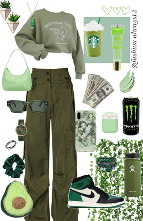 green girl