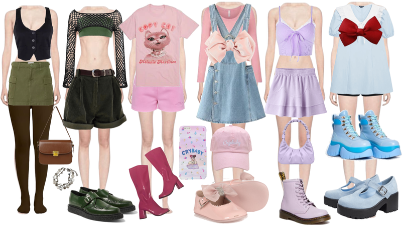 crybaby Portland k12 outfit