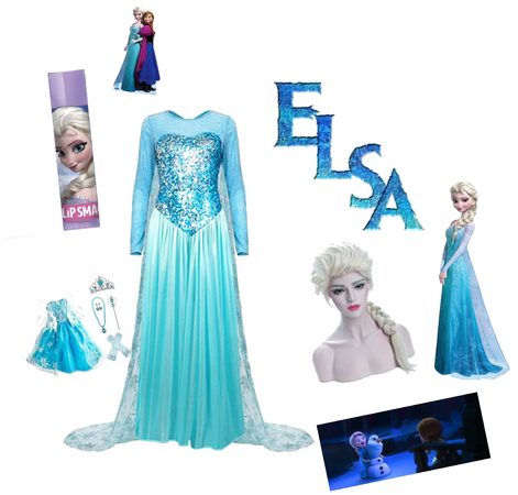 Elsa costume idea