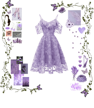 fairy Outfit: Soft purple