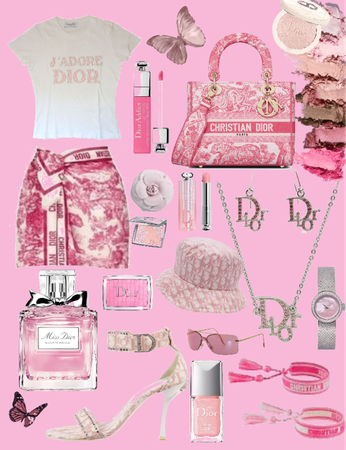 Pink Christian Dior 💗🎀