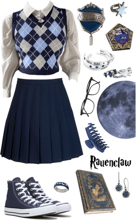 ravenclaw nerdy outfit