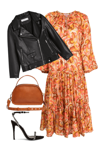 Fall dressy outgoing outfit