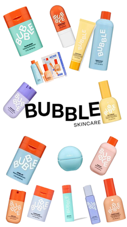 Bubble skincare