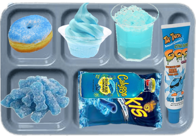 would you let me pack your lunch blue theme?